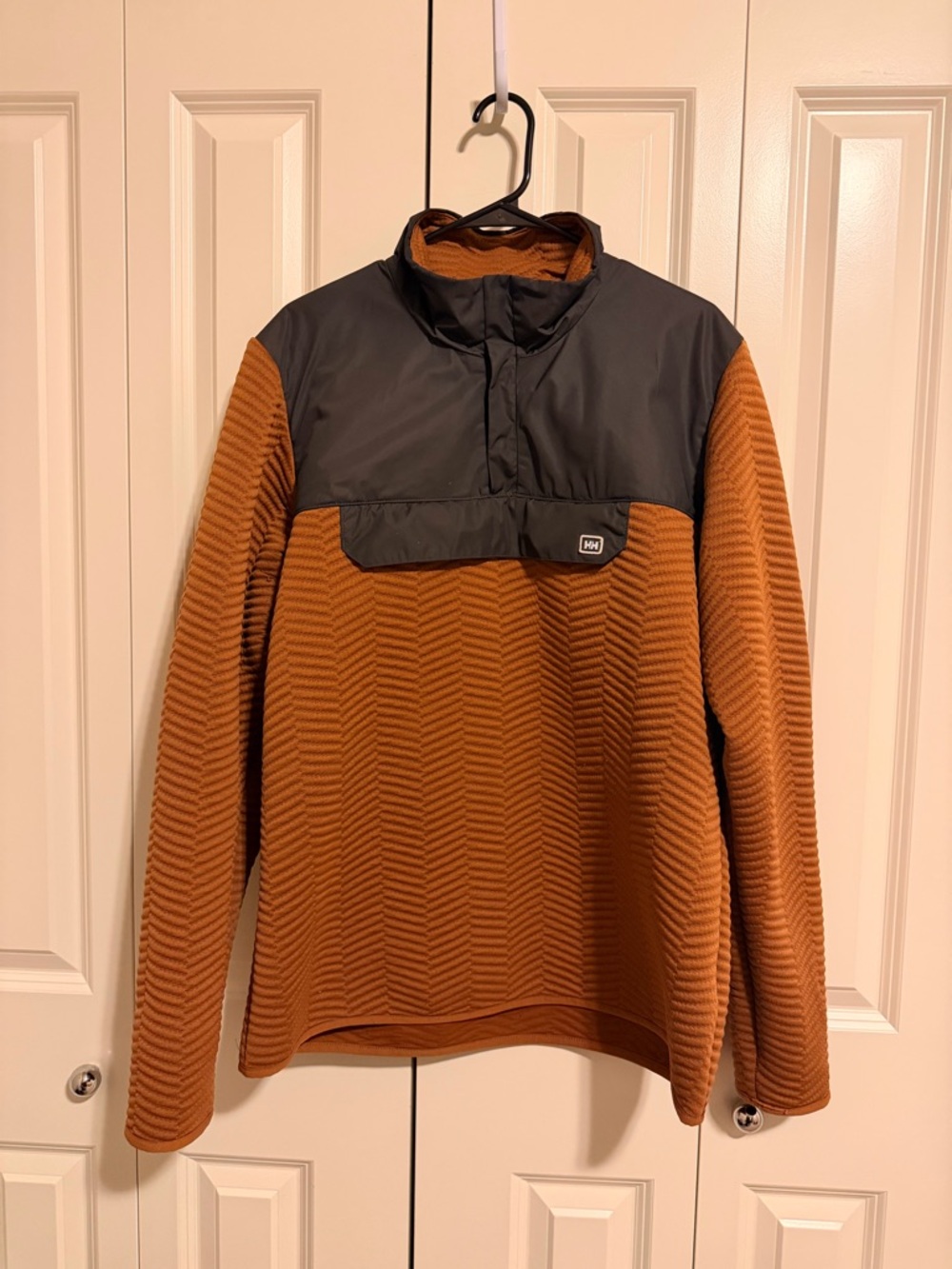 Helly Hansen Maridalen Snap Pullover Fleece (Textured, Colorblock)